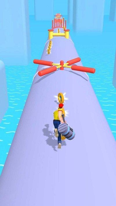 管道跳跃3d手机版(暂未上线),管道跳跃3d,卡通游戏,跑酷游戏