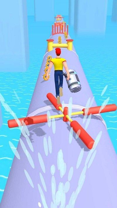 管道跳跃3d手机版(暂未上线),管道跳跃3d,卡通游戏,跑酷游戏